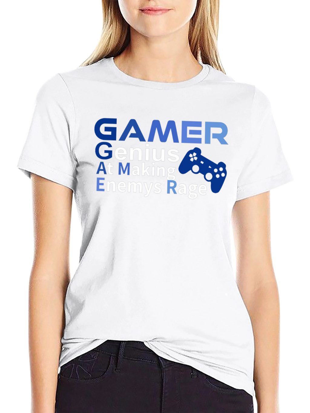 Gamer Genius T-Shirt - At Making Enemies Rage