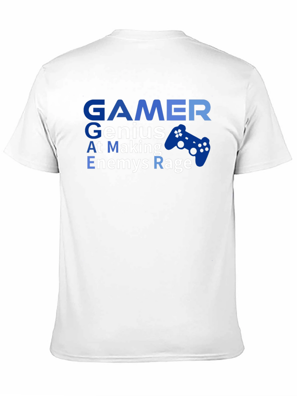 Gamer Genius T-Shirt - At Making Enemies Rage