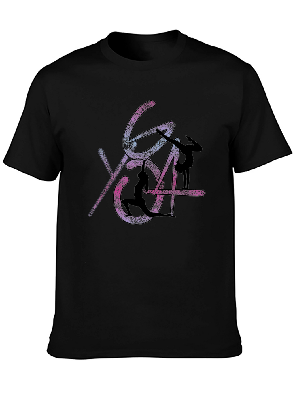 Yoga Pose Graphic Print T-Shirt