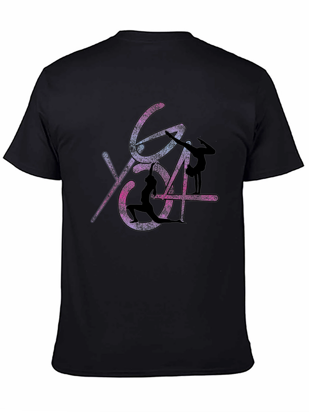 Yoga Pose Graphic Print T-Shirt