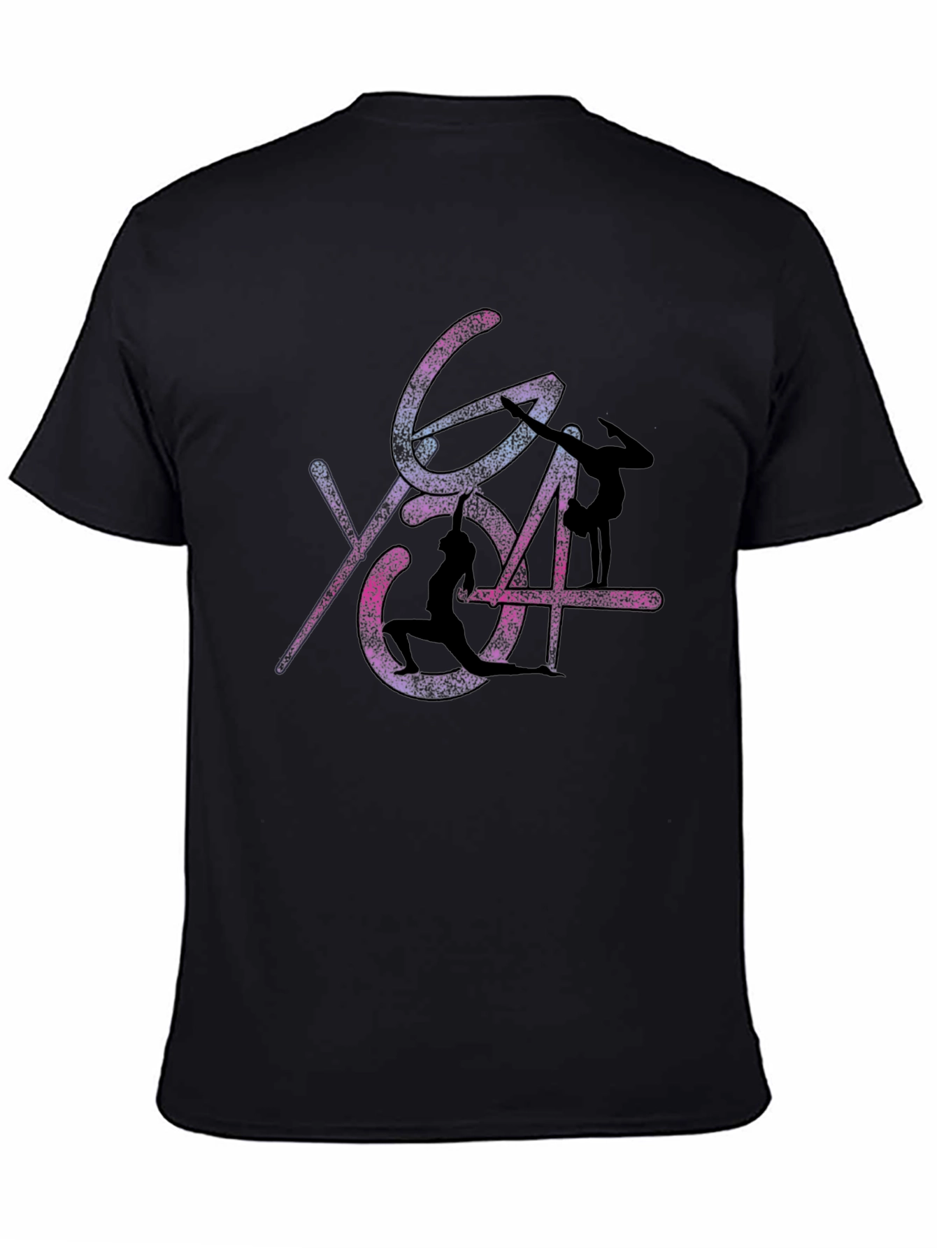 Yoga Pose Graphic Print T-Shirt