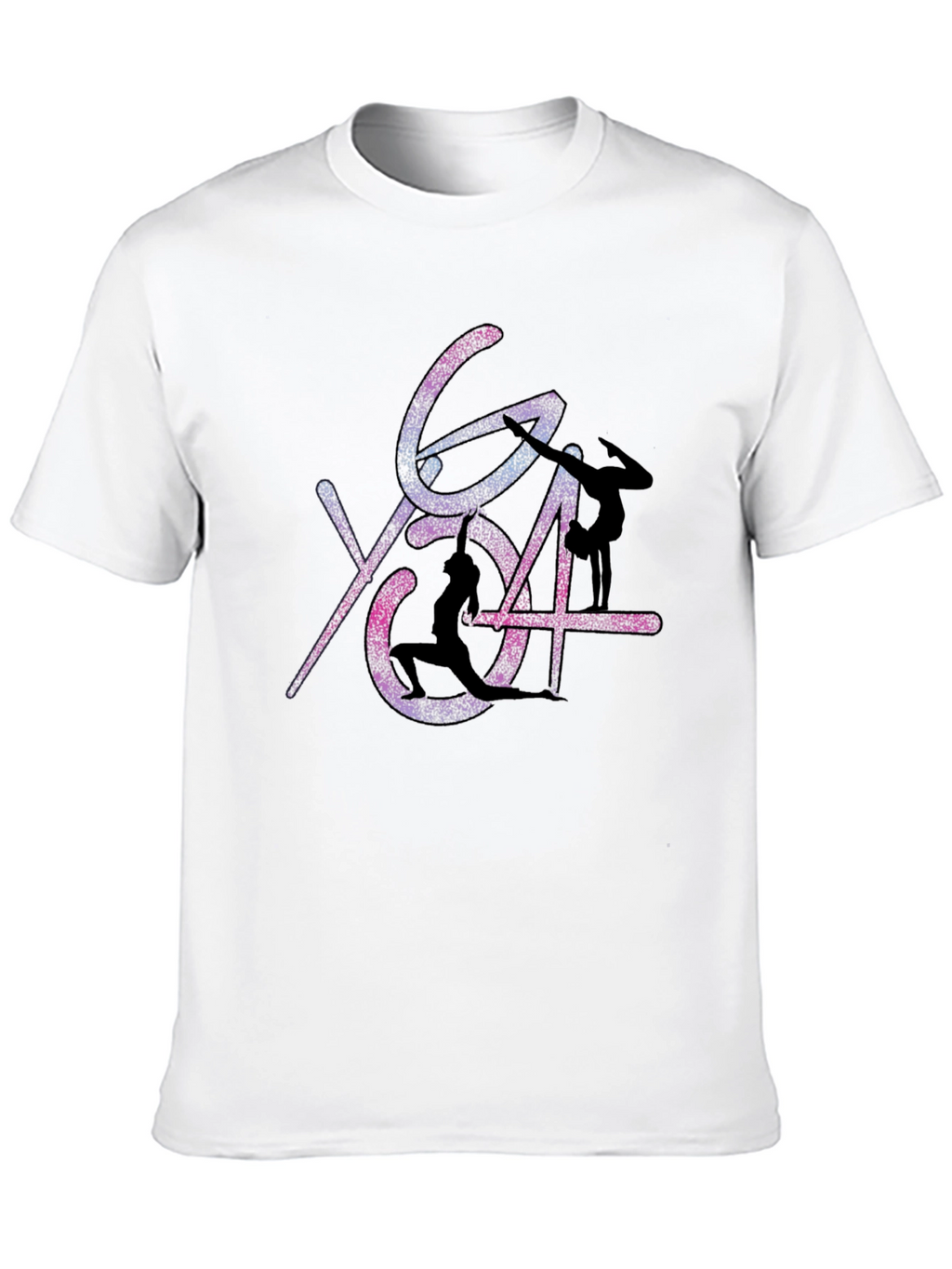 Yoga Pose Graphic Print T-Shirt