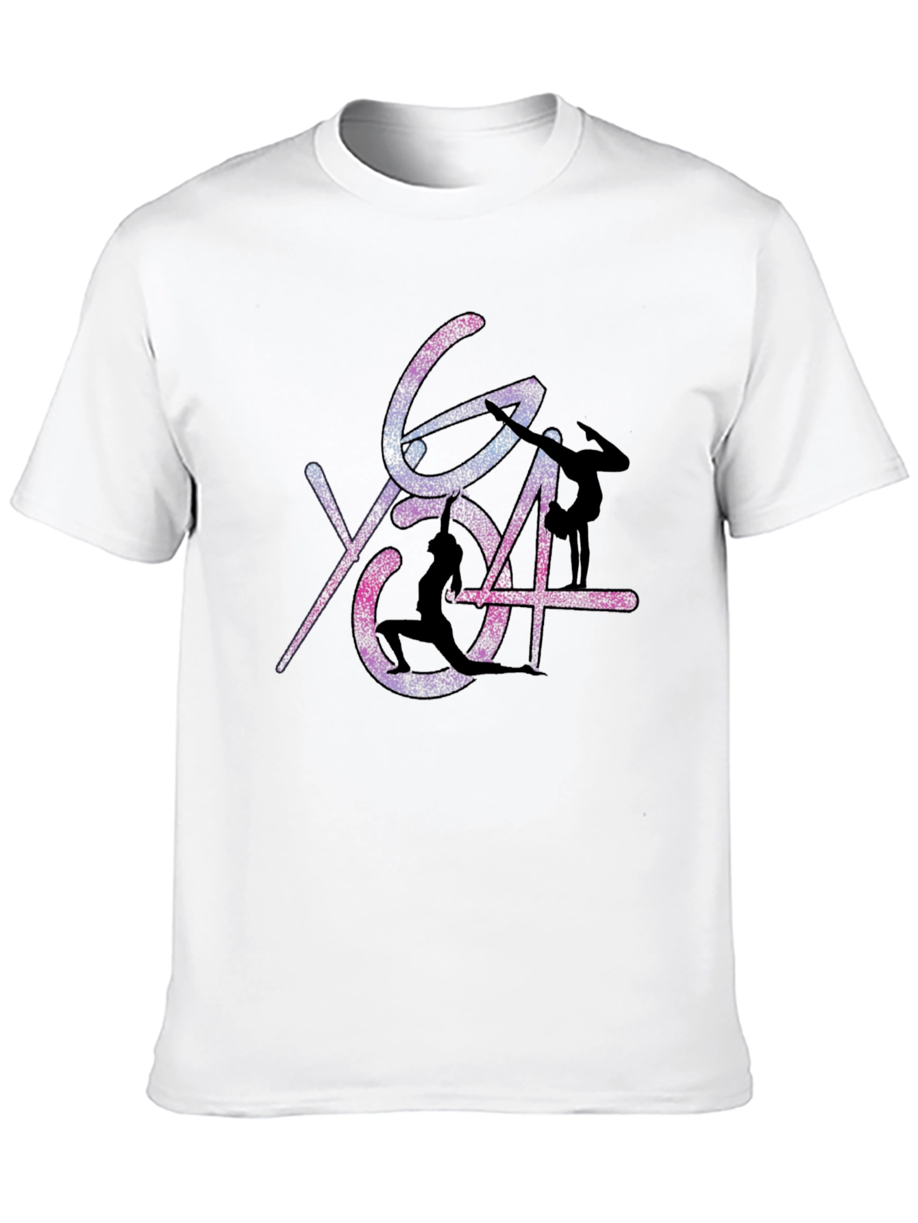 Yoga Pose Graphic Print T-Shirt