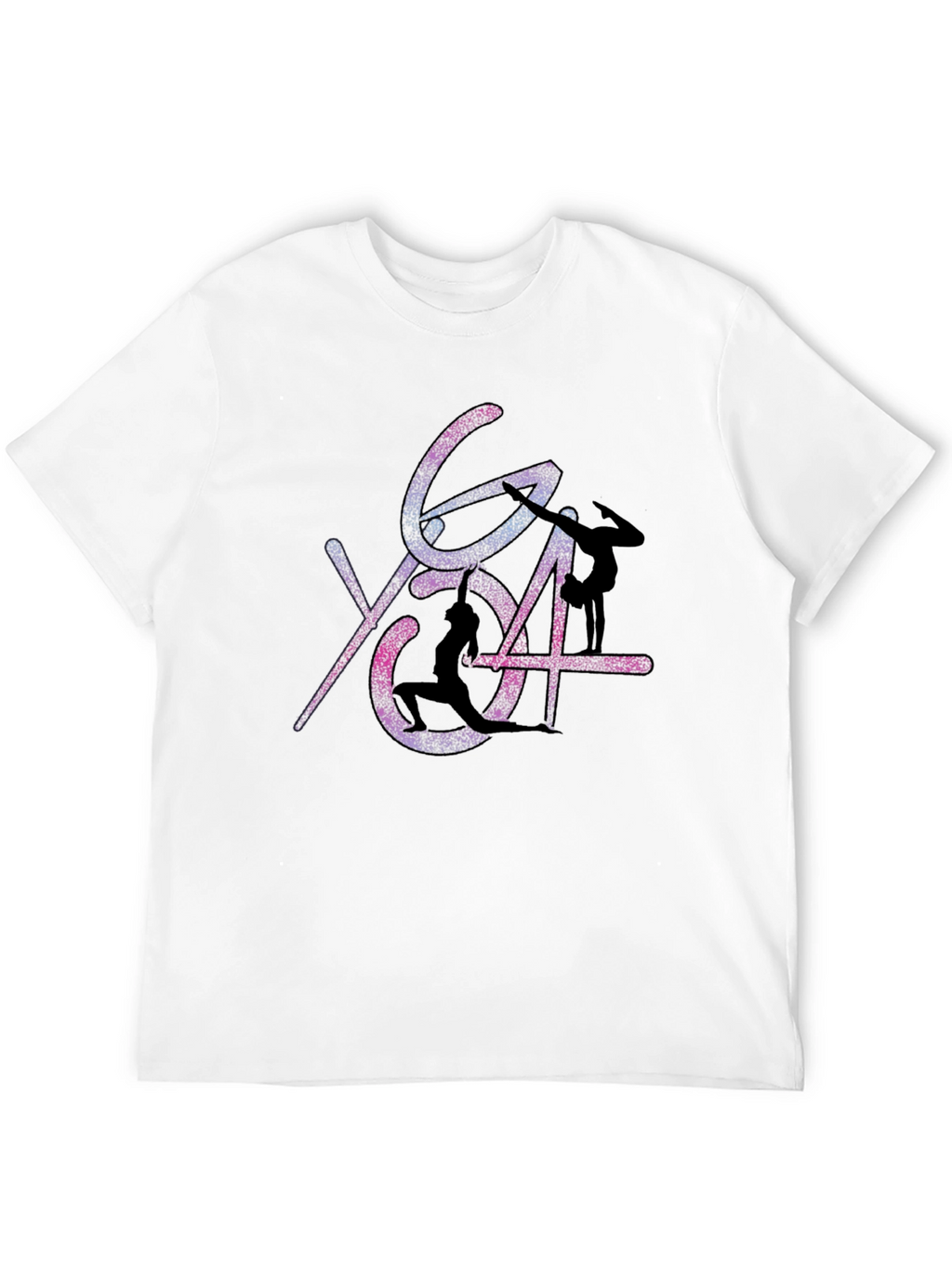 Yoga Pose Graphic Print T-Shirt