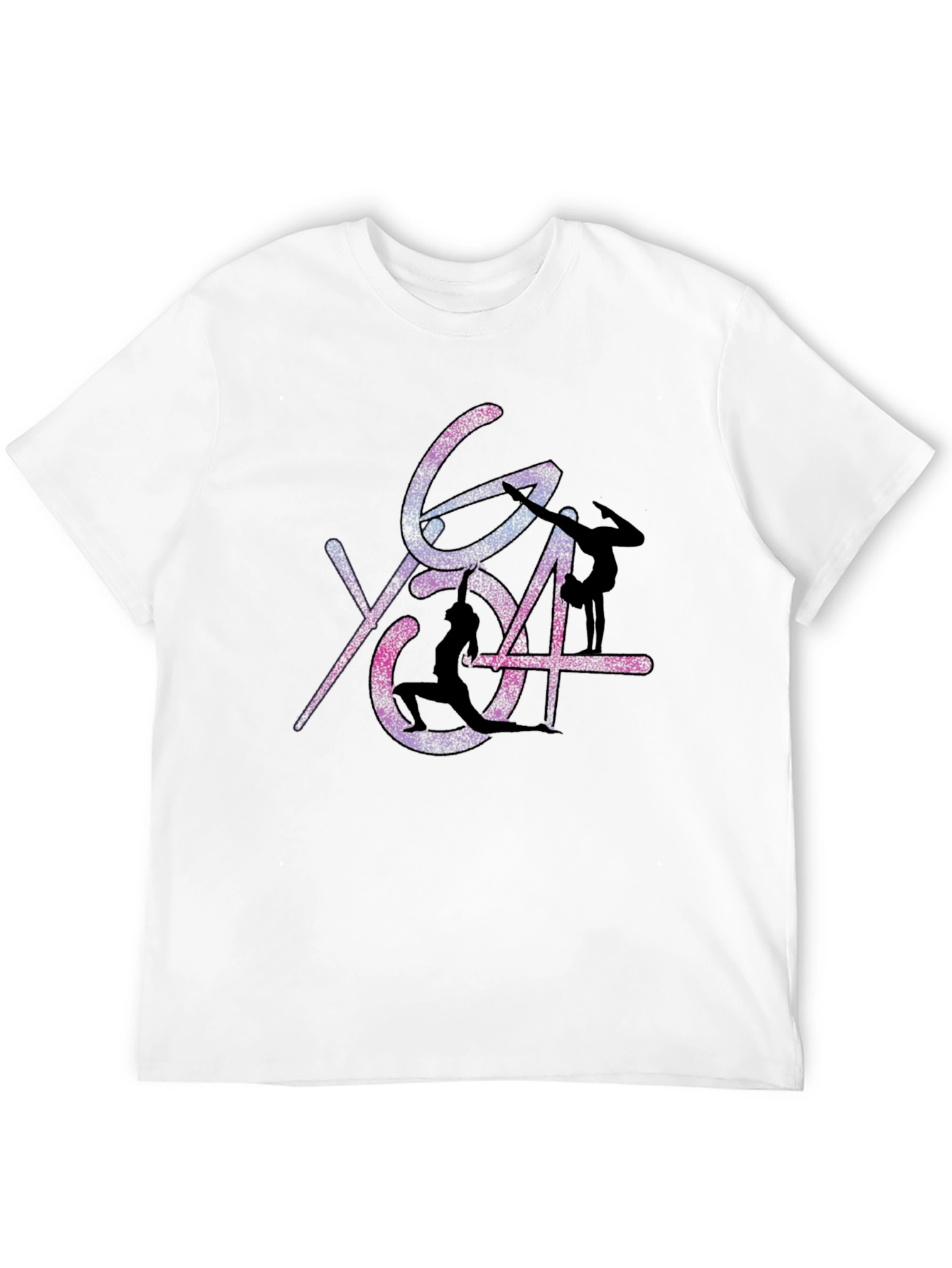 Yoga Pose Graphic Print T-Shirt