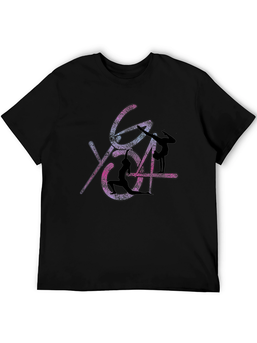 Yoga Pose Graphic Print T-Shirt