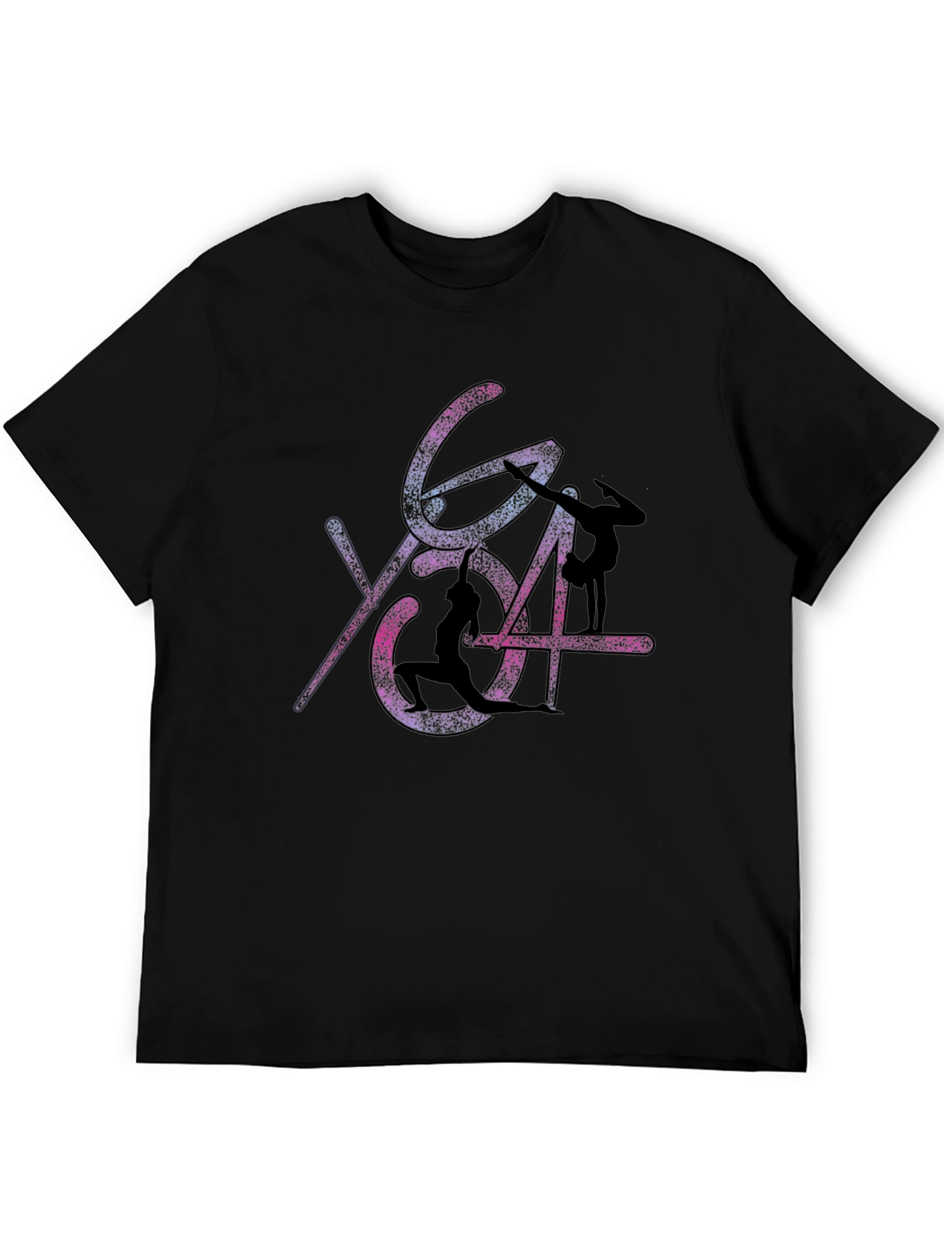 Yoga Pose Graphic Print T-Shirt