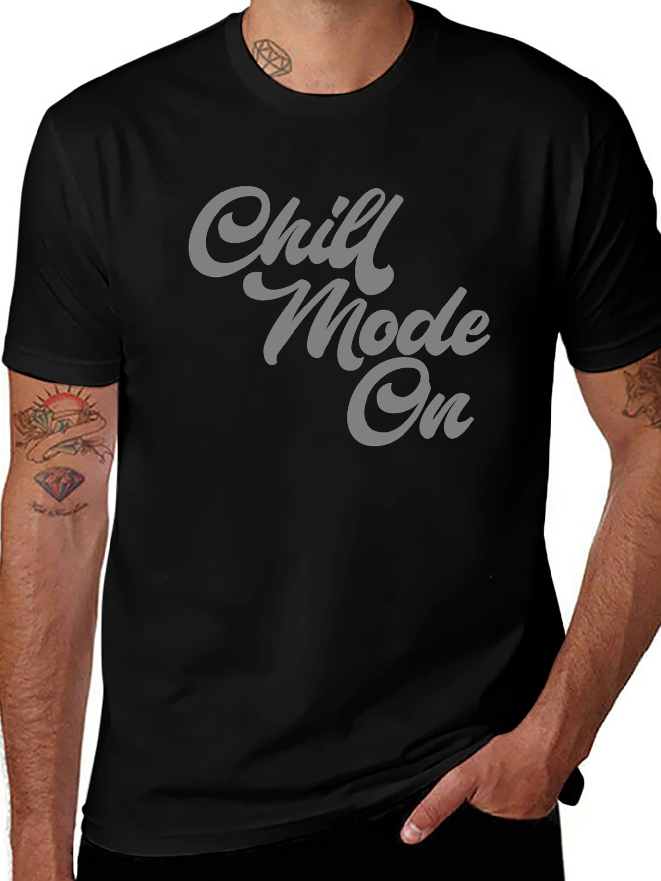 Chill Mode On - Mens Graphic T-Shirt