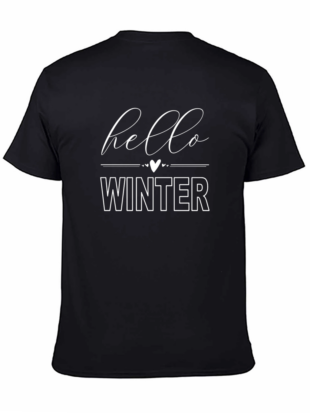 Hello Winter Graphic Tee - Unisex