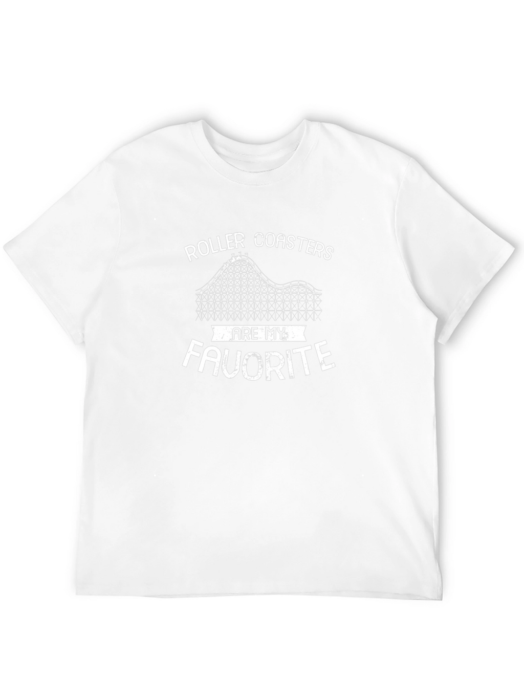 Roller Coaster Fan T-Shirt - My Favorite Ride!
