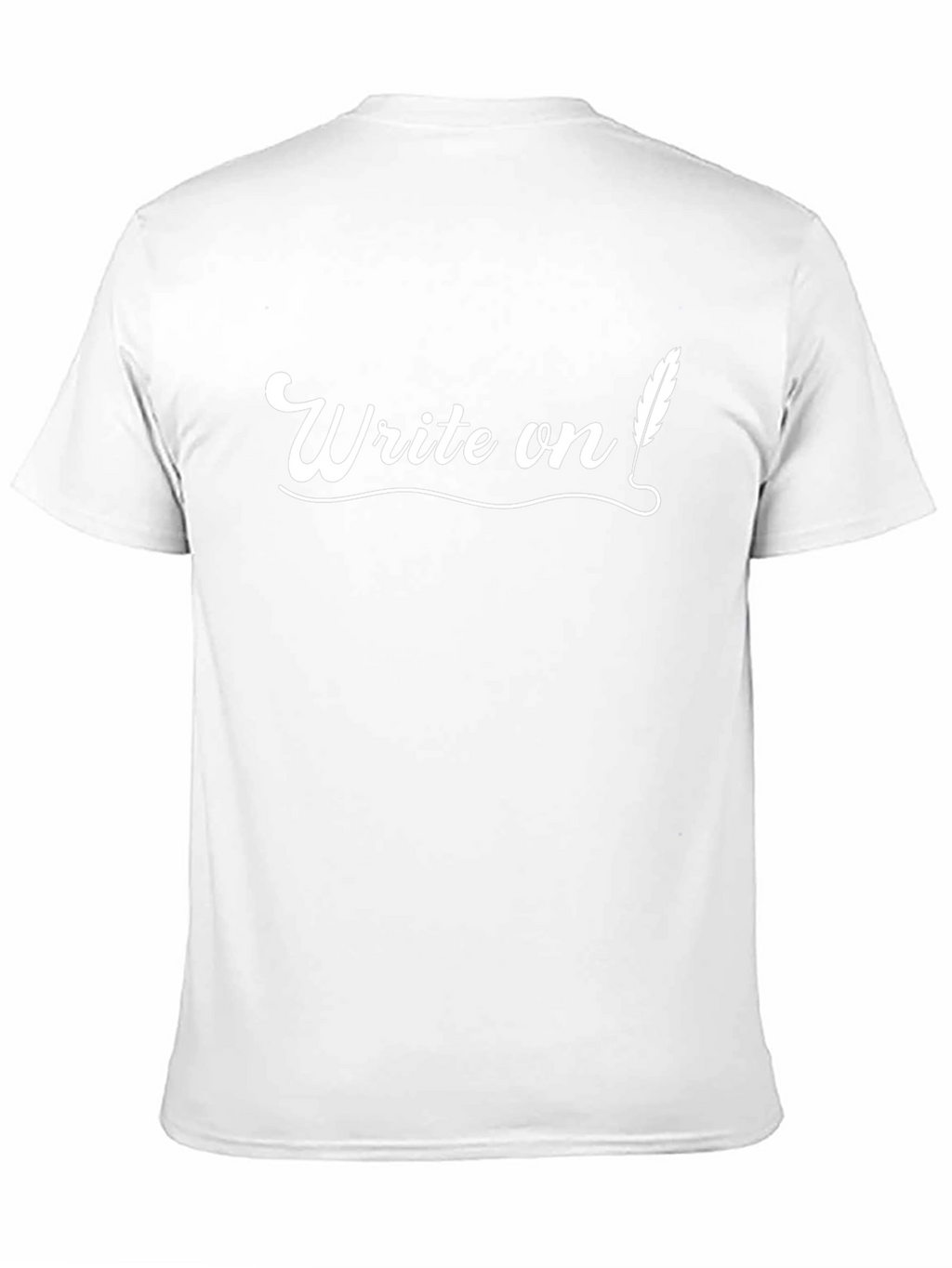 Write On Graphic Tee - Black Cotton T-Shirt