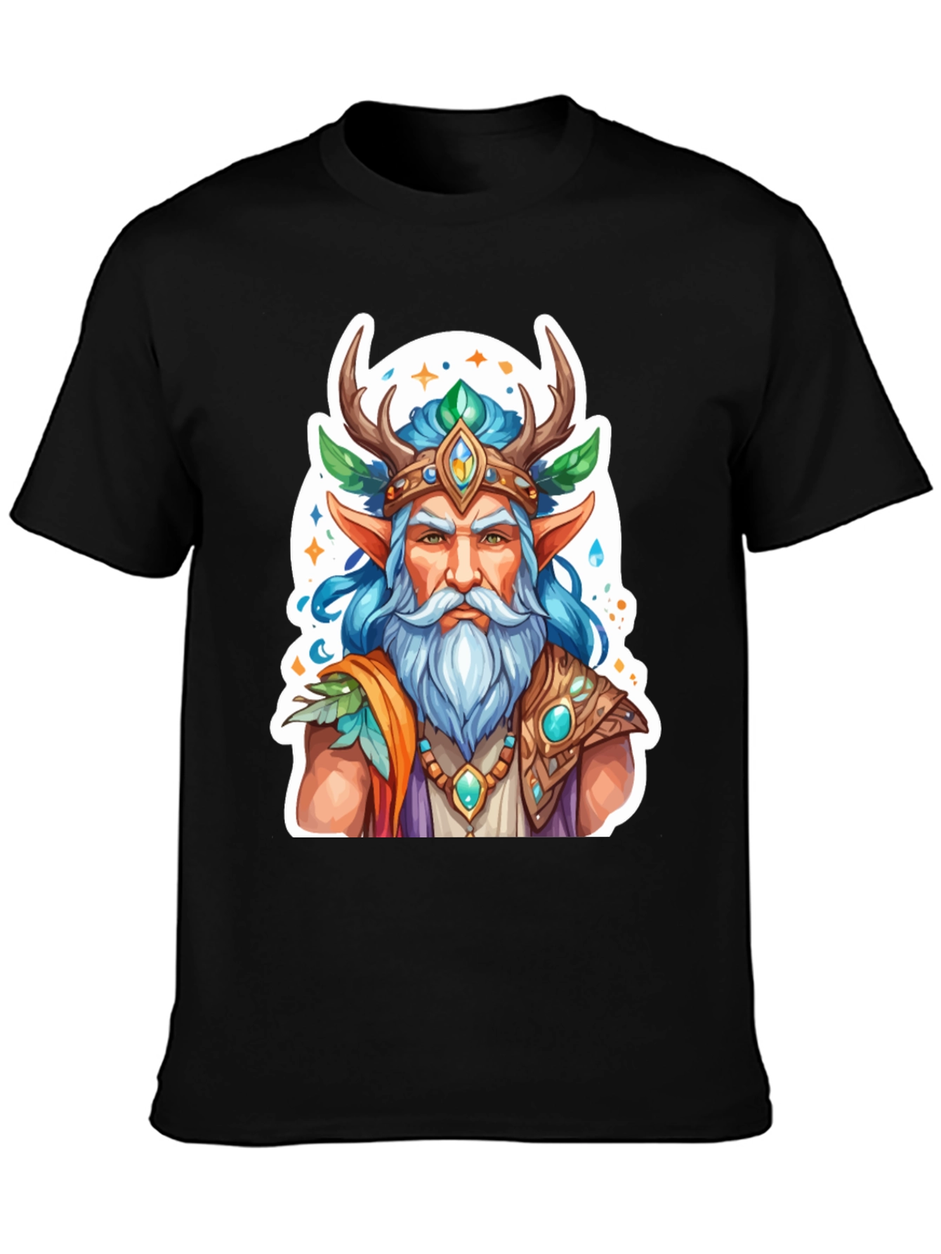 Fantasy Forest Elf Graphic Tee - Unisex T-Shirt