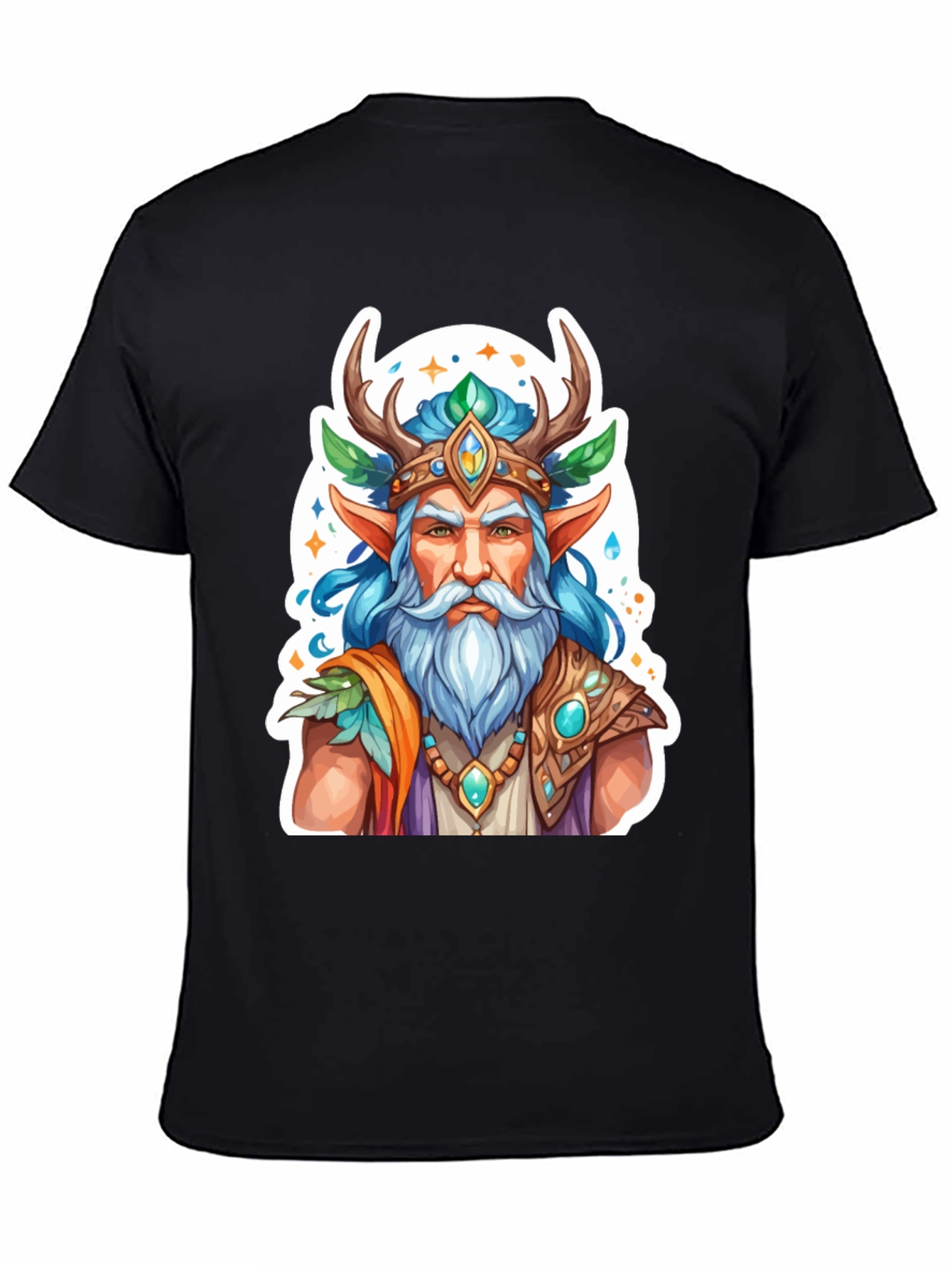 Fantasy Forest Elf Graphic Tee - Unisex T-Shirt
