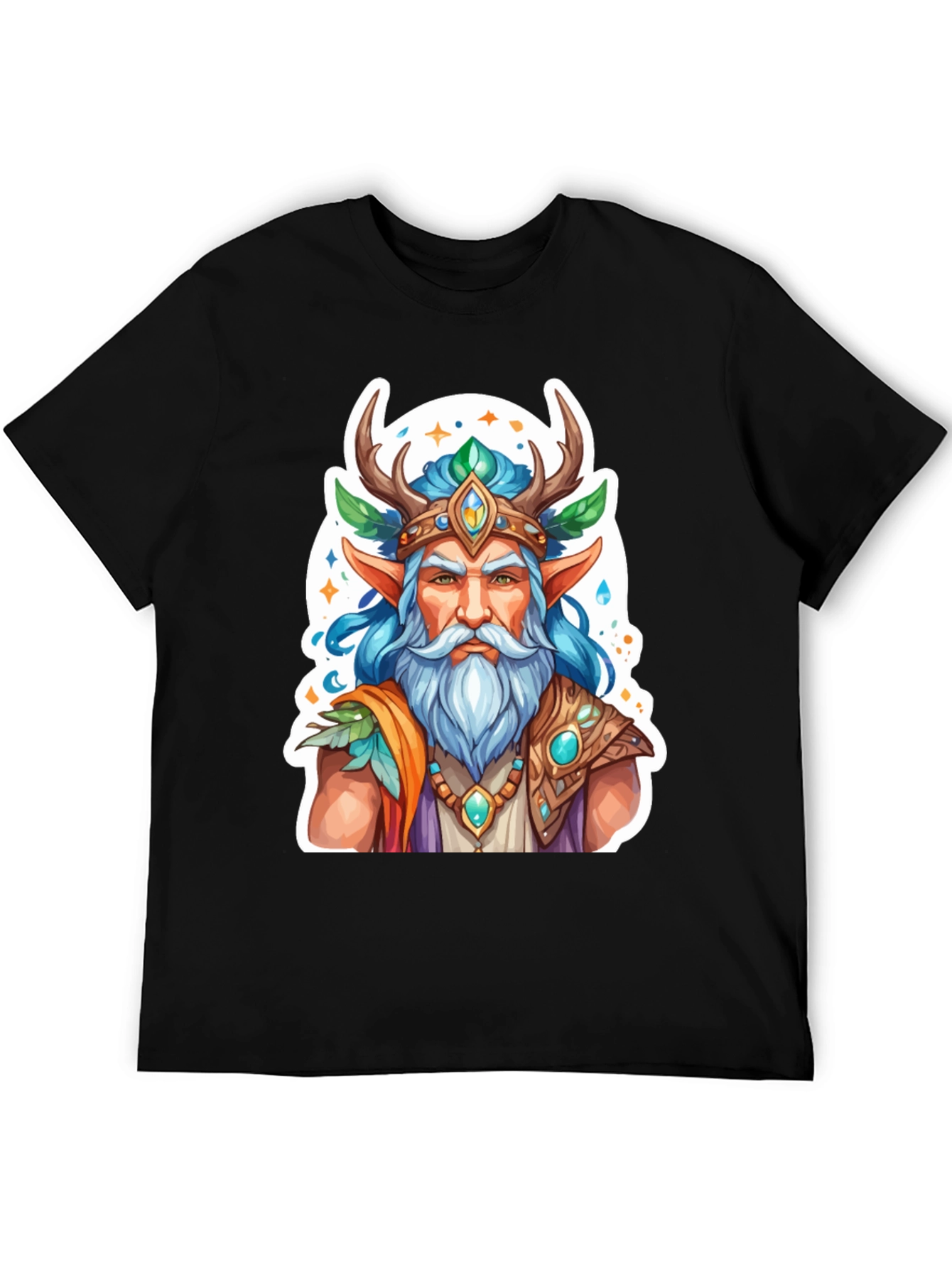Fantasy Forest Elf Graphic Tee - Unisex T-Shirt