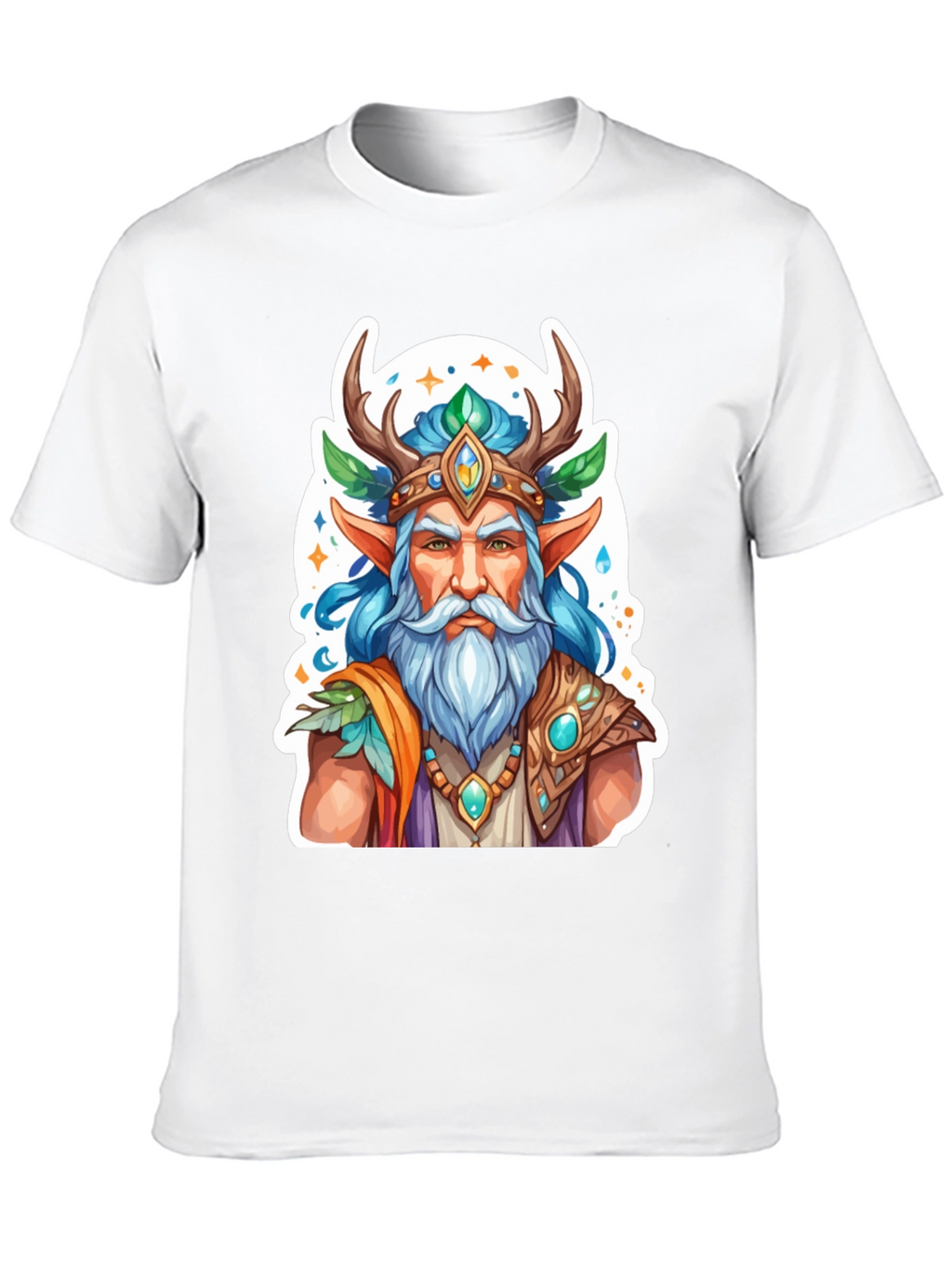 Fantasy Forest Elf Graphic Tee - Unisex T-Shirt