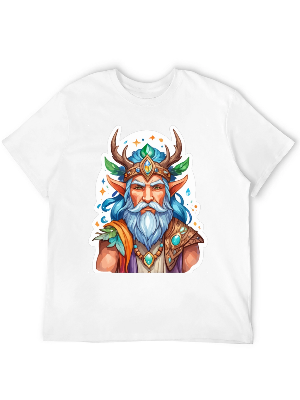 Fantasy Forest Elf Graphic Tee - Unisex T-Shirt