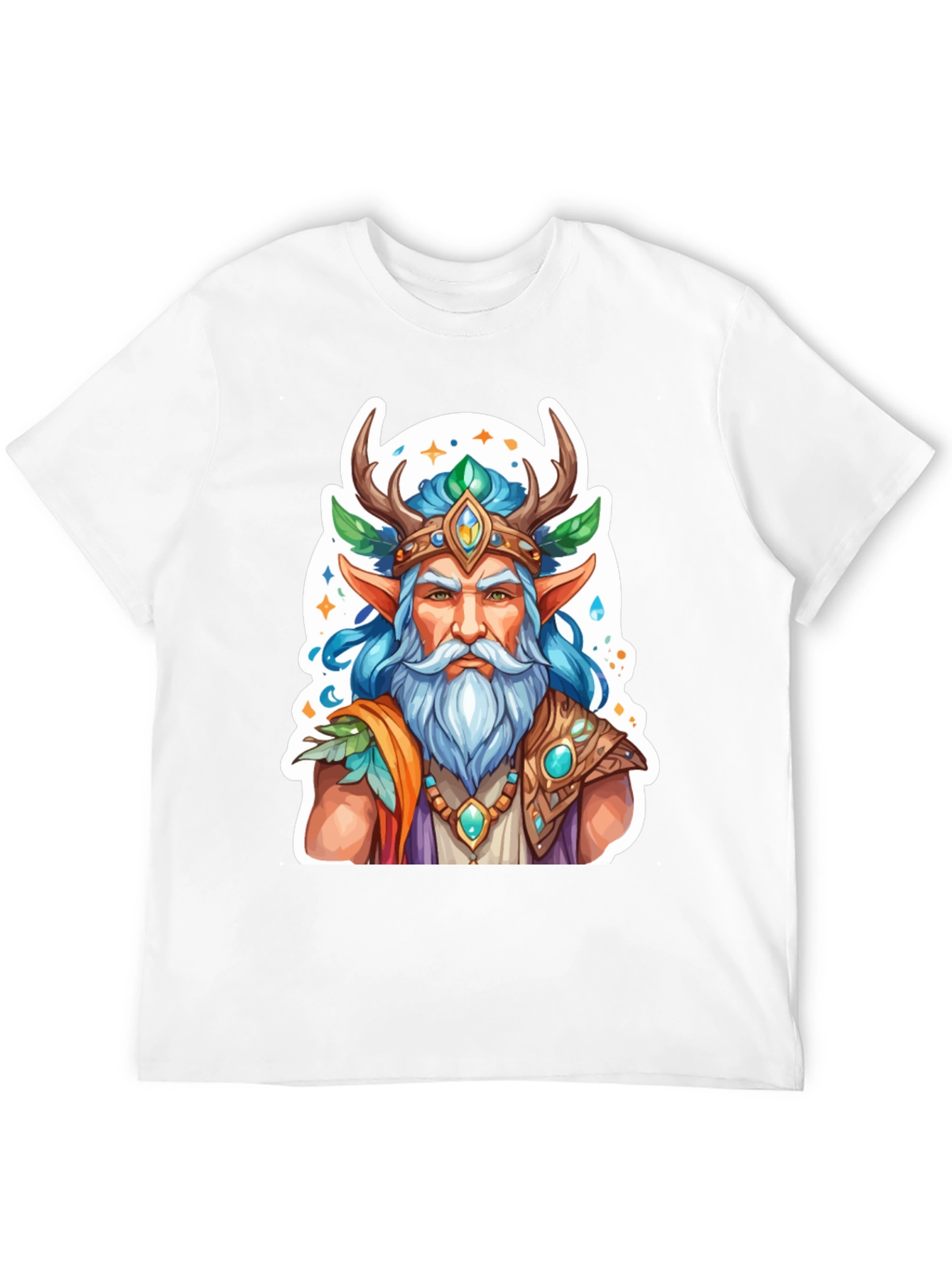 Fantasy Forest Elf Graphic Tee - Unisex T-Shirt