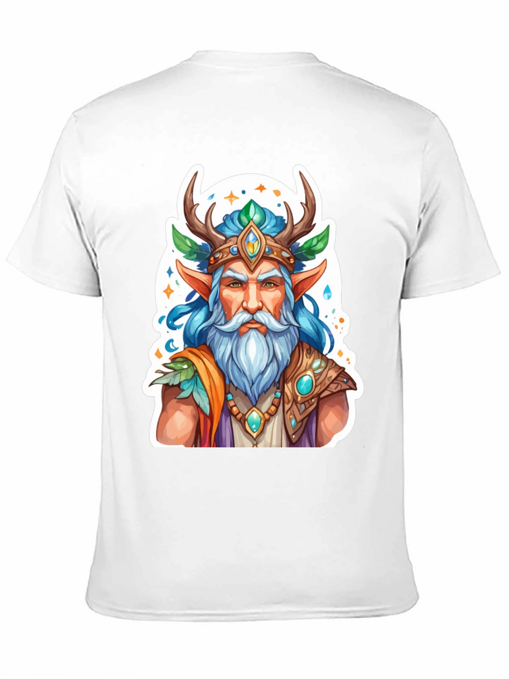 Fantasy Forest Elf Graphic Tee - Unisex T-Shirt