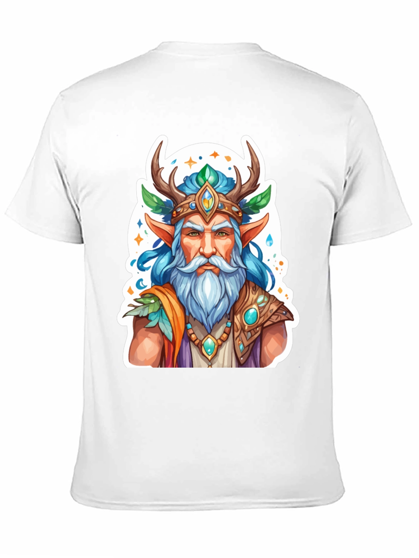 Fantasy Forest Elf Graphic Tee - Unisex T-Shirt