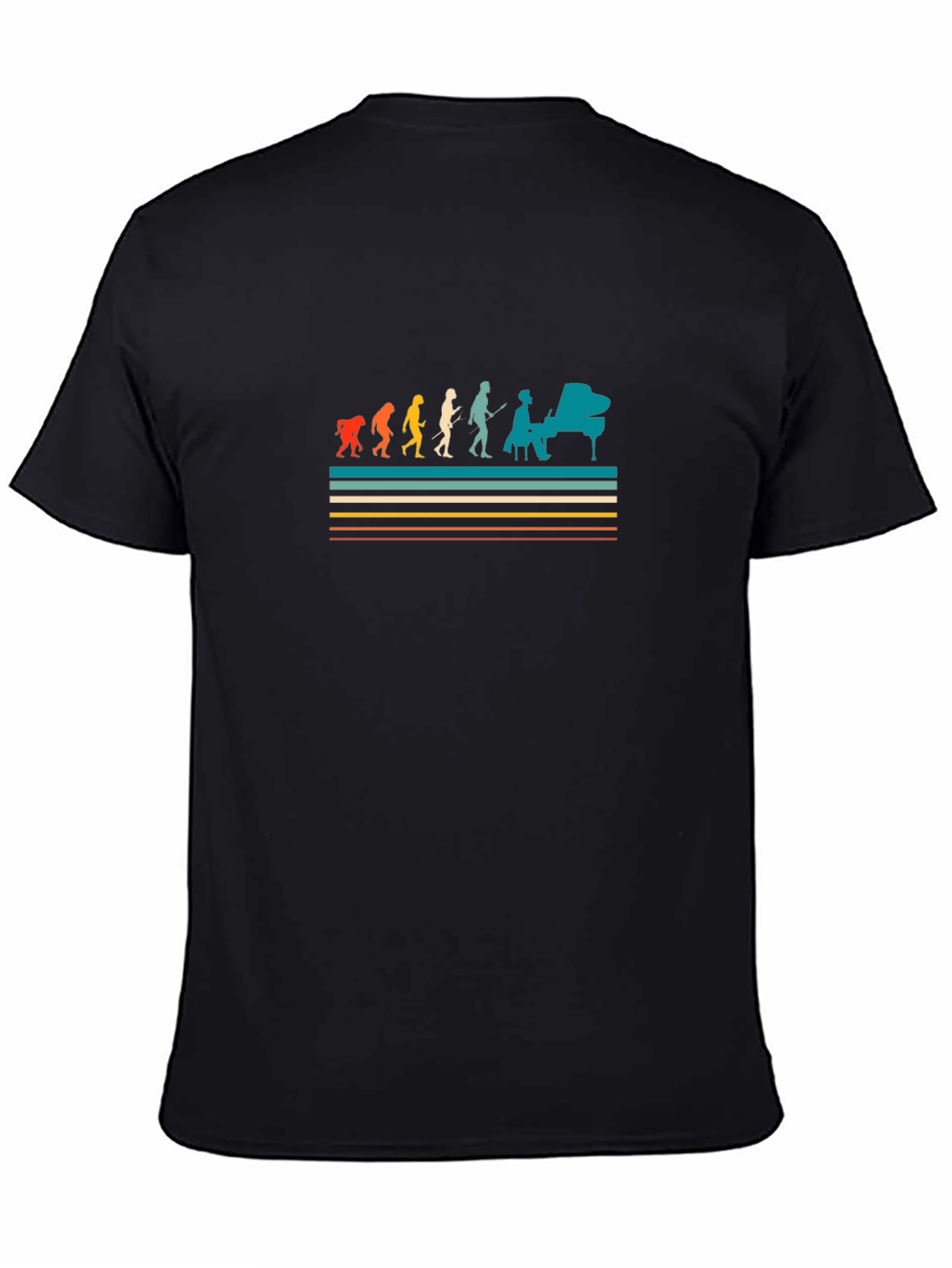 Evolution of Music T-Shirt - Black Tee