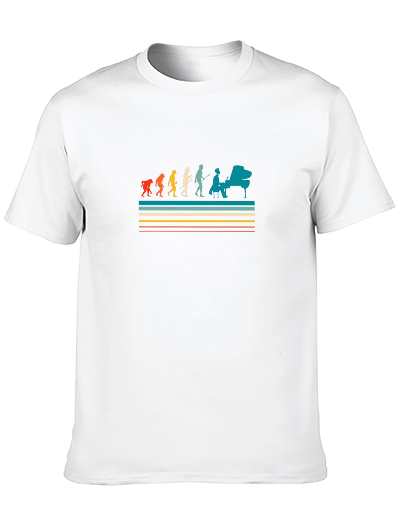 Evolution of Music T-Shirt - Black Tee