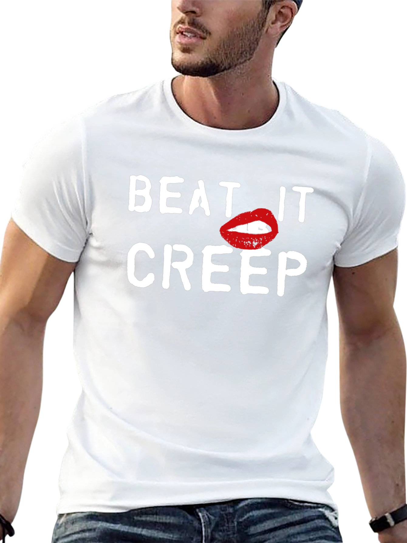 Beat It Creep Graphic T-Shirt