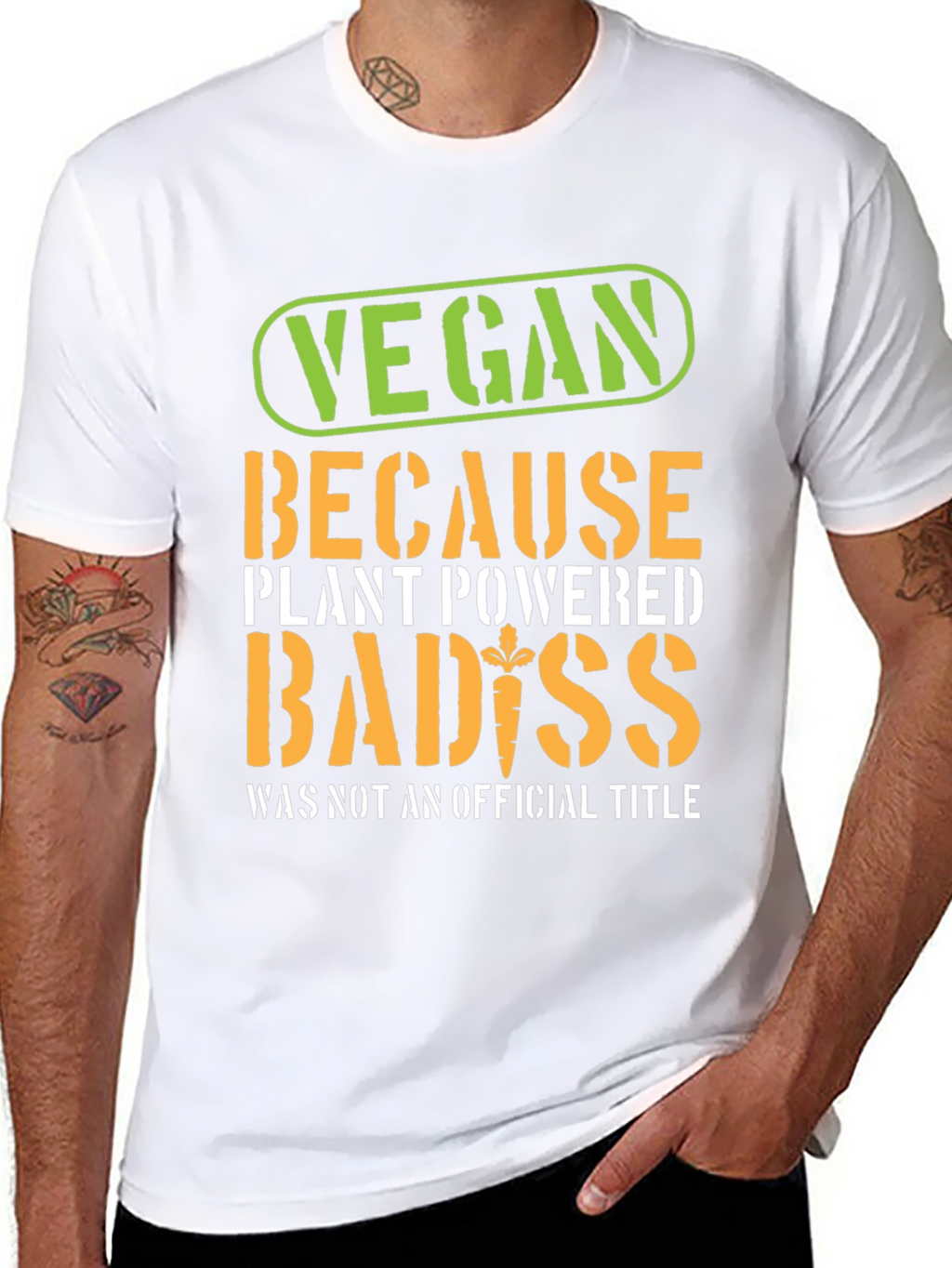Vegan Badass Plant Powered T-Shirt