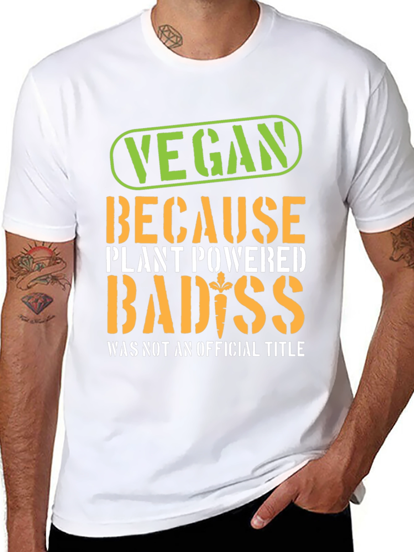 Vegan Badass Plant Powered T-Shirt