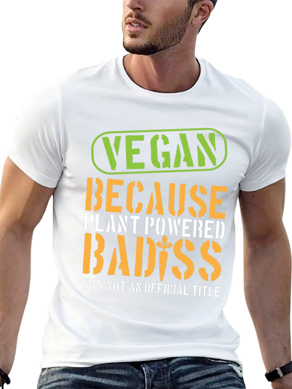 Vegan Badass Plant Powered T-Shirt