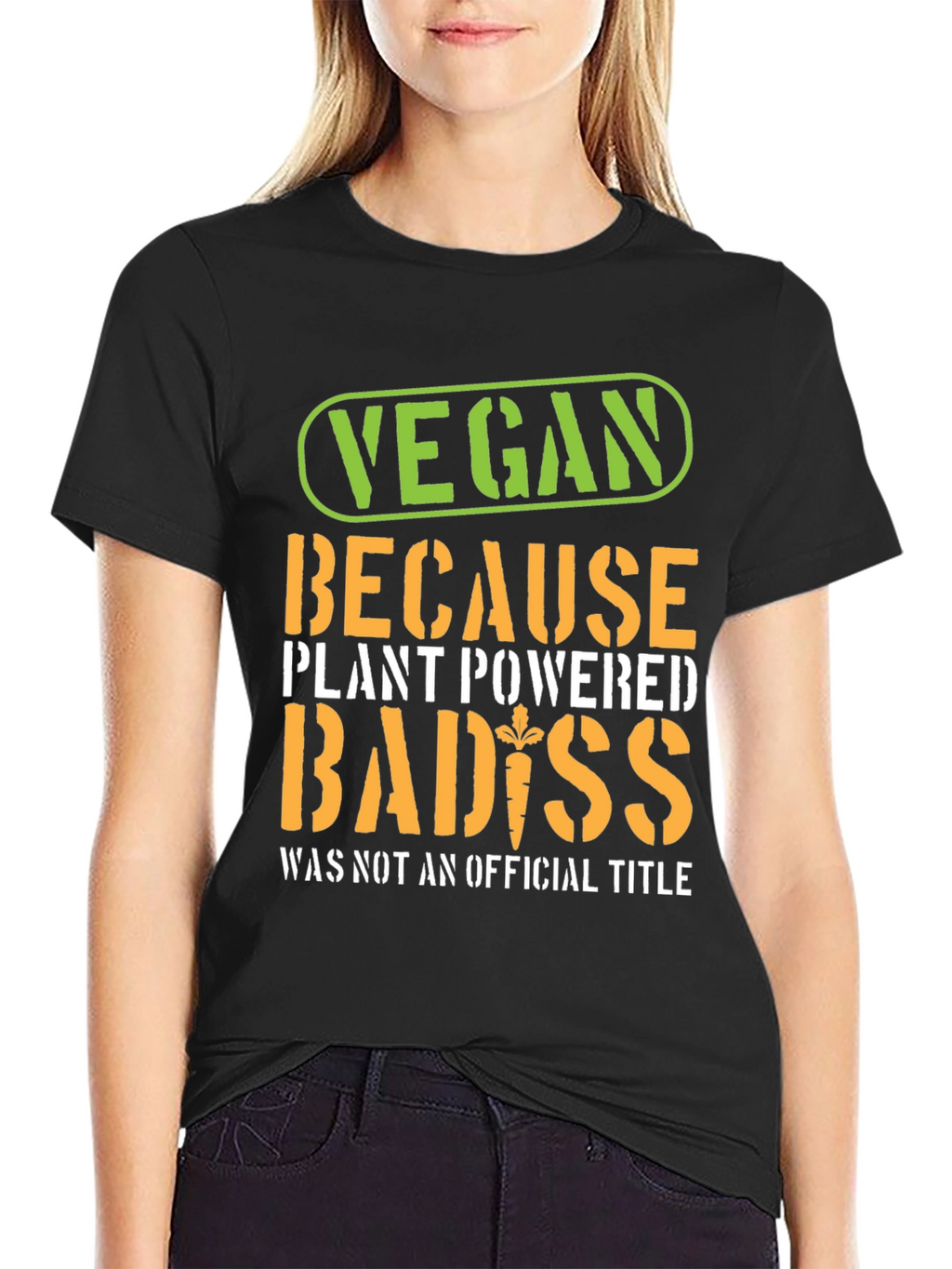 Vegan Badass Plant Powered T-Shirt