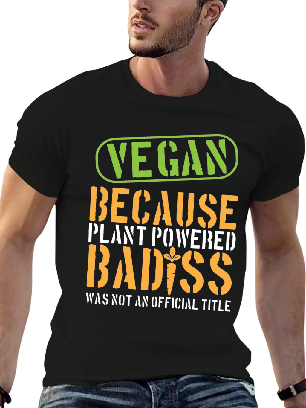 Vegan Badass Plant Powered T-Shirt