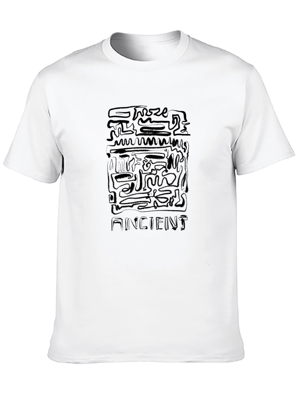Ancient Graphic Black T-Shirt