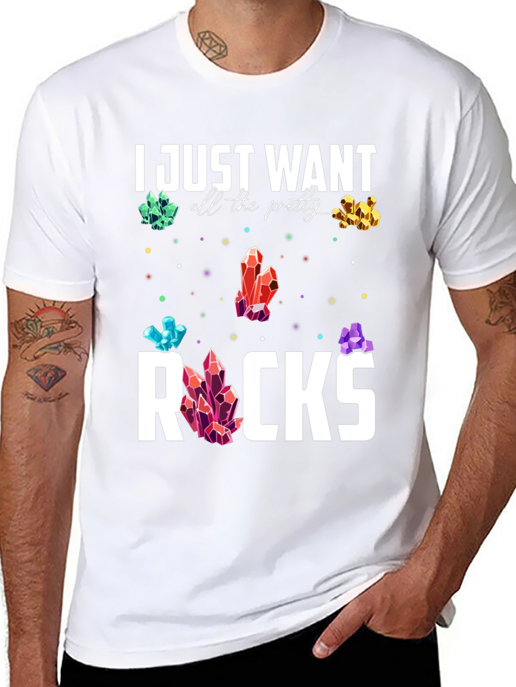 Pretty Rocks T-Shirt - Mineral Collector Tee