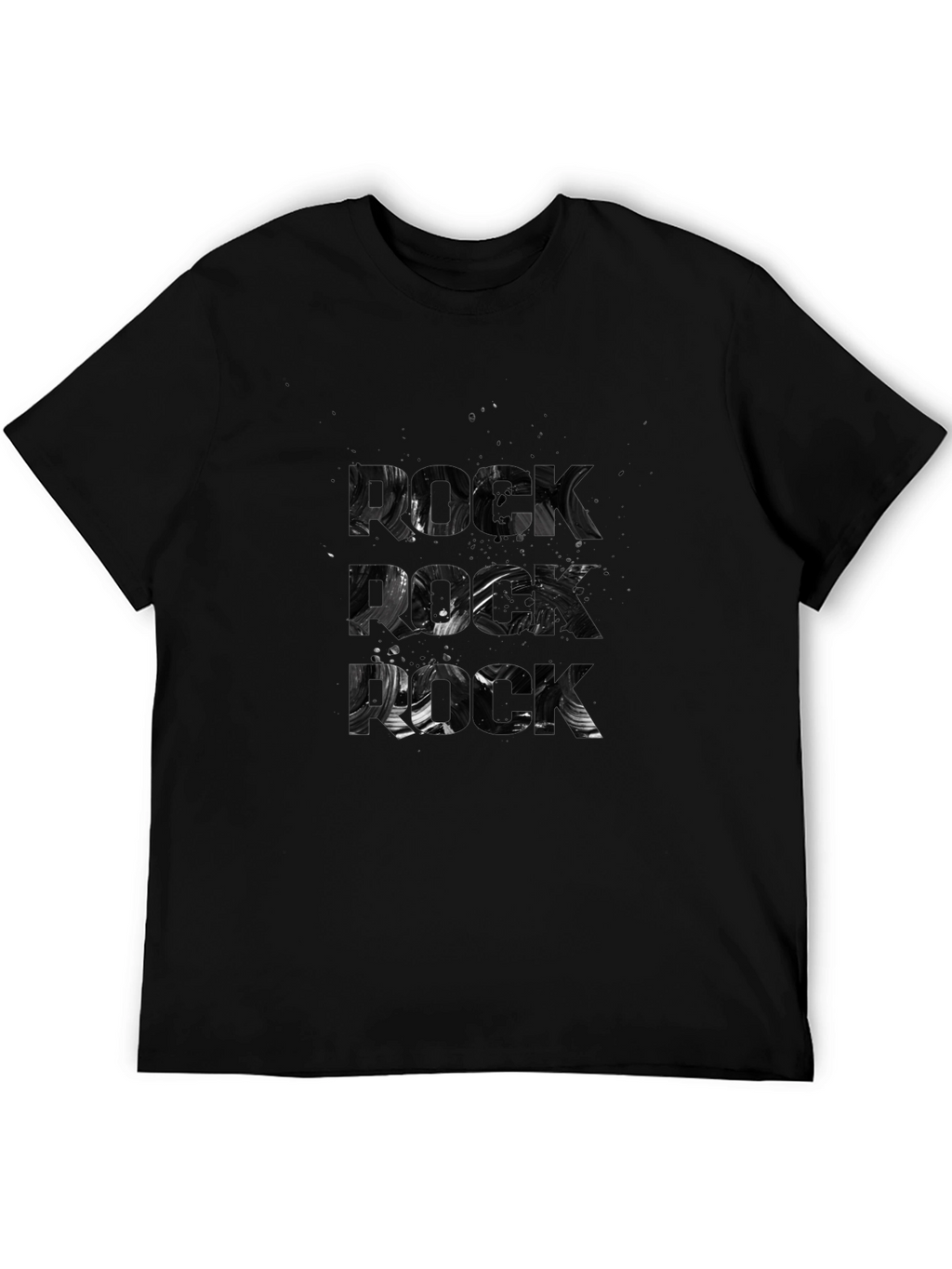 Abstract Rock T-Shirt - Graphic Tee for Men