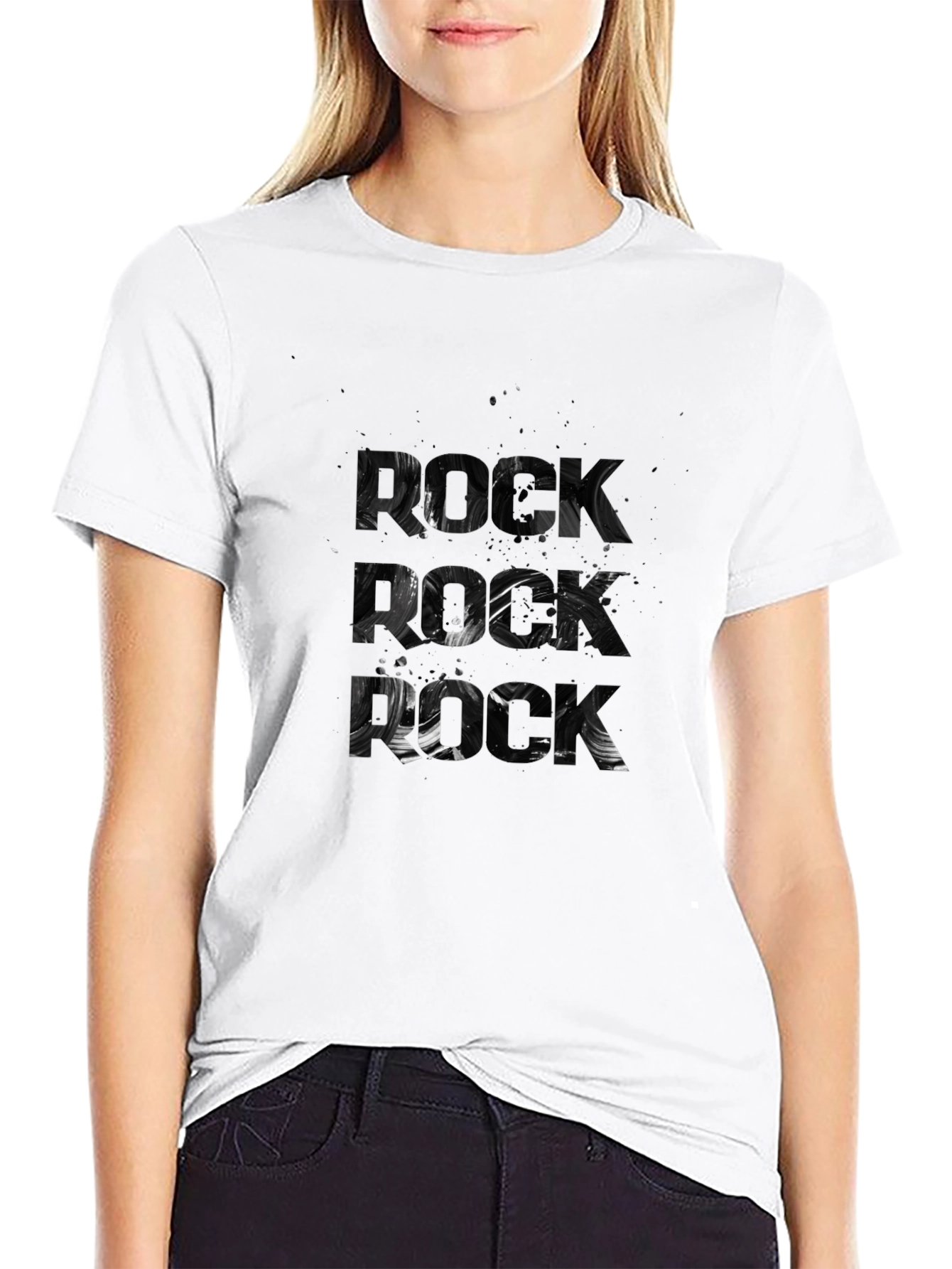 Abstract Rock T-Shirt - Graphic Tee for Men