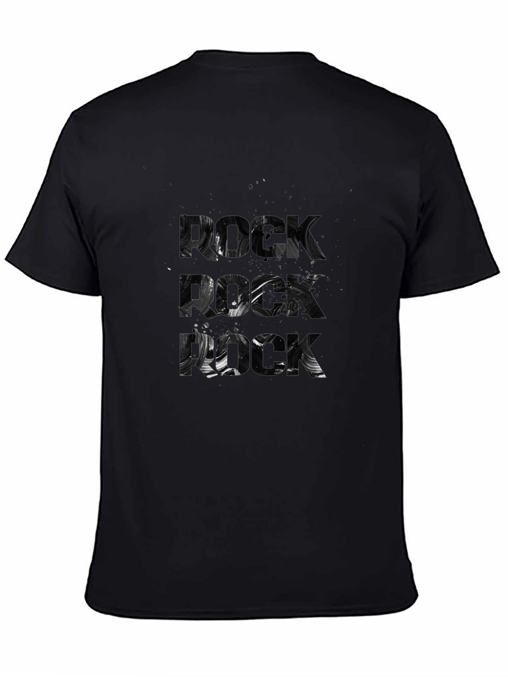 Abstract Rock T-Shirt - Graphic Tee for Men