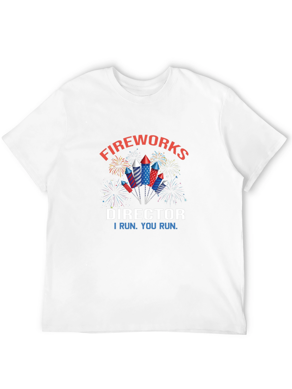 Fireworks Director Graphic T-Shirt