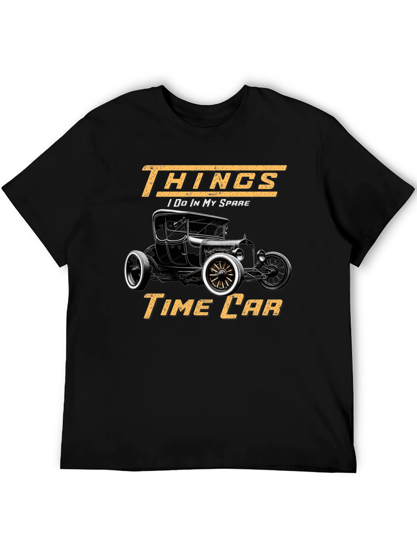 Vintage Car T-Shirt - Things I Do In My Spare Time Car