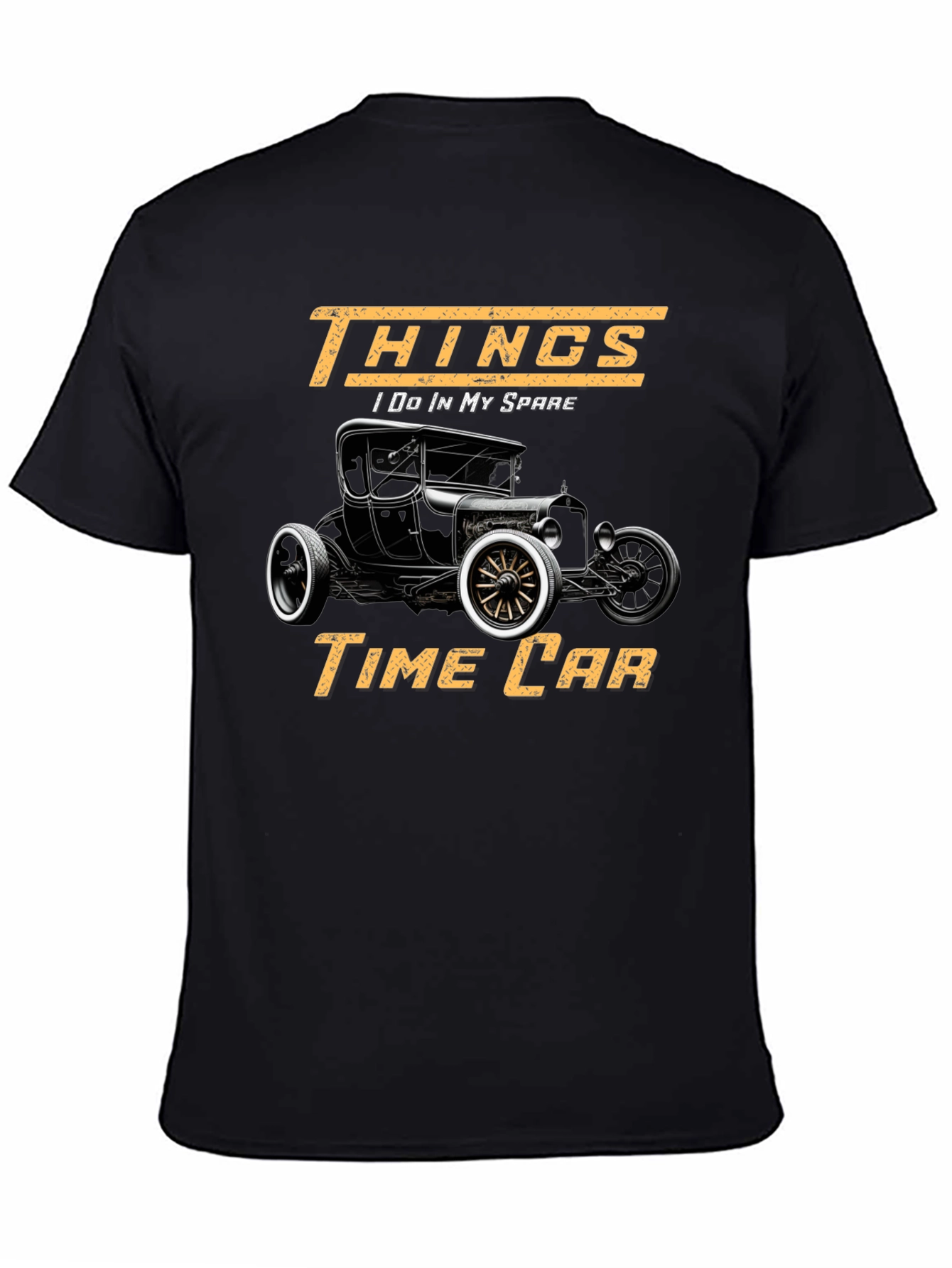 Vintage Car T-Shirt - Things I Do In My Spare Time Car