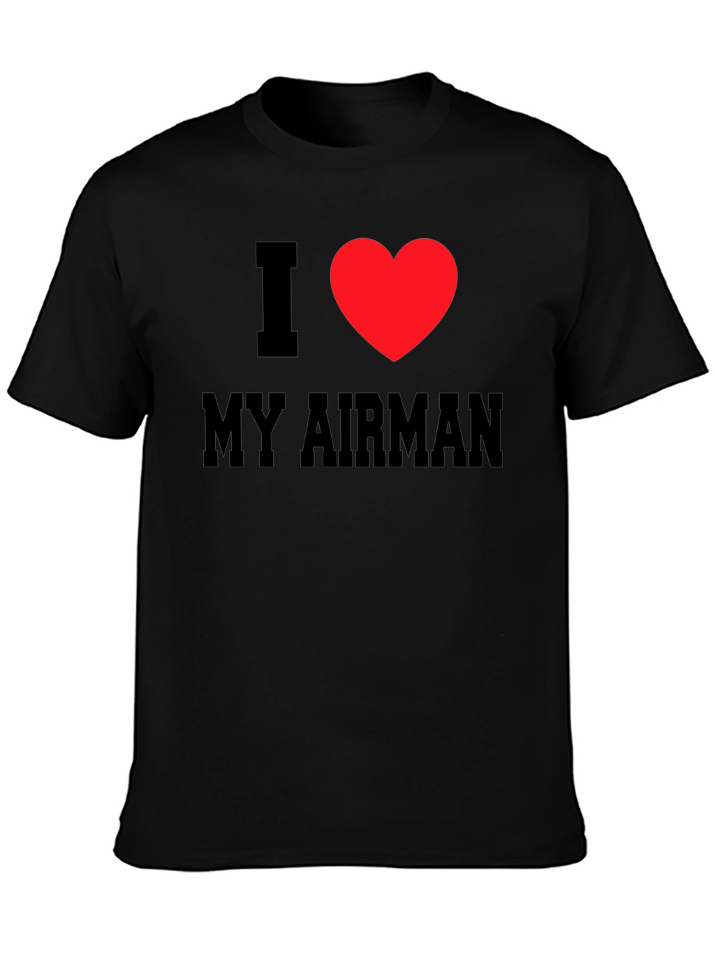 I Heart My Airman Tee - Patriotic T-Shirt