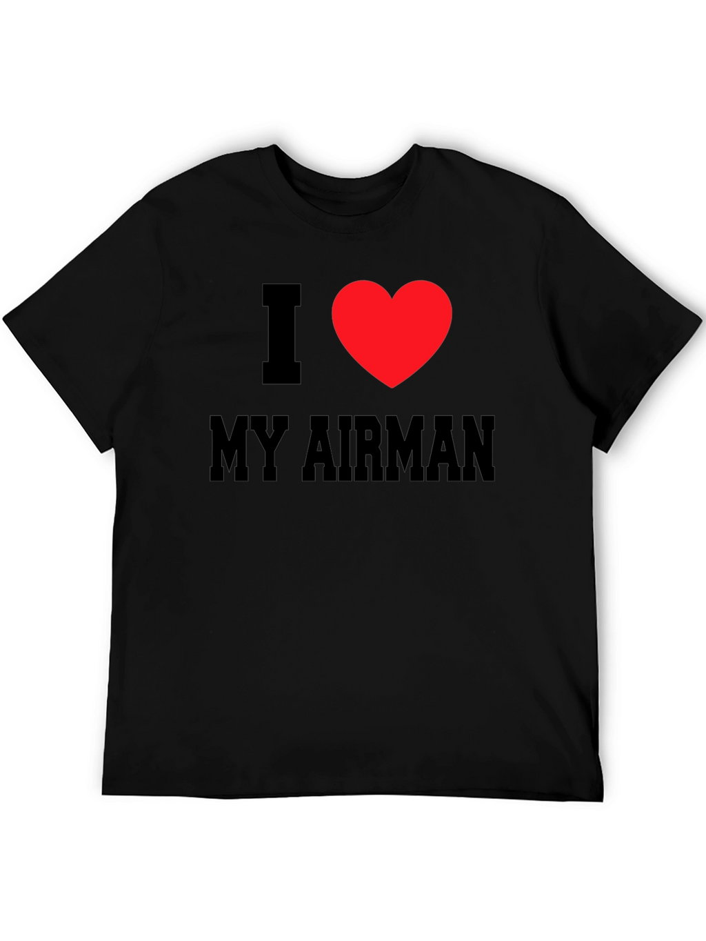 I Heart My Airman Tee - Patriotic T-Shirt