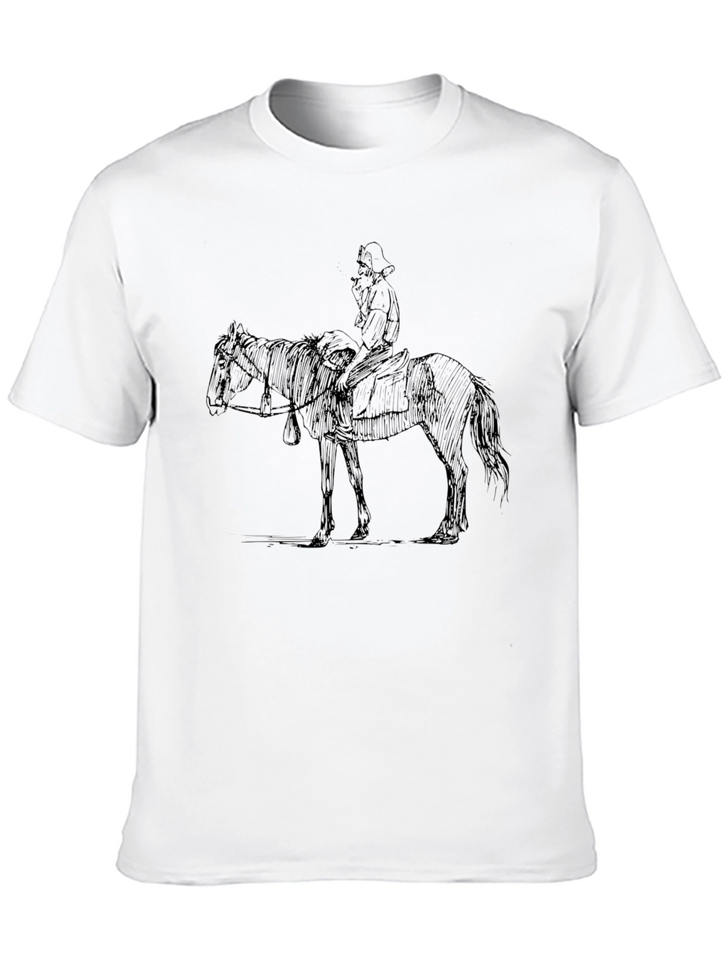 Cowboy Rider T-Shirt - Black
