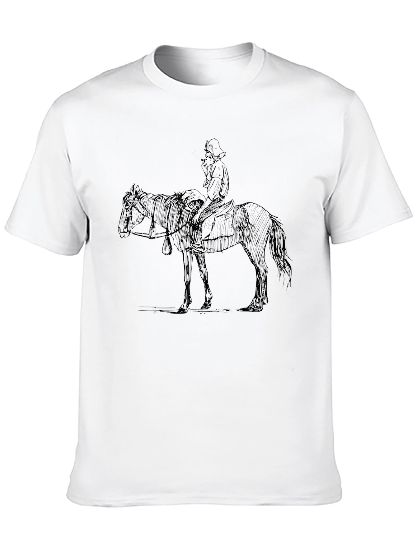 Cowboy Rider T-Shirt - Black