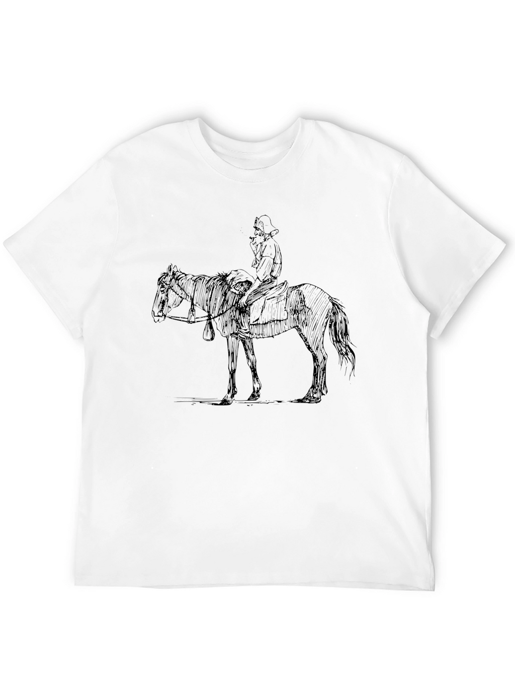 Cowboy Rider T-Shirt - Black