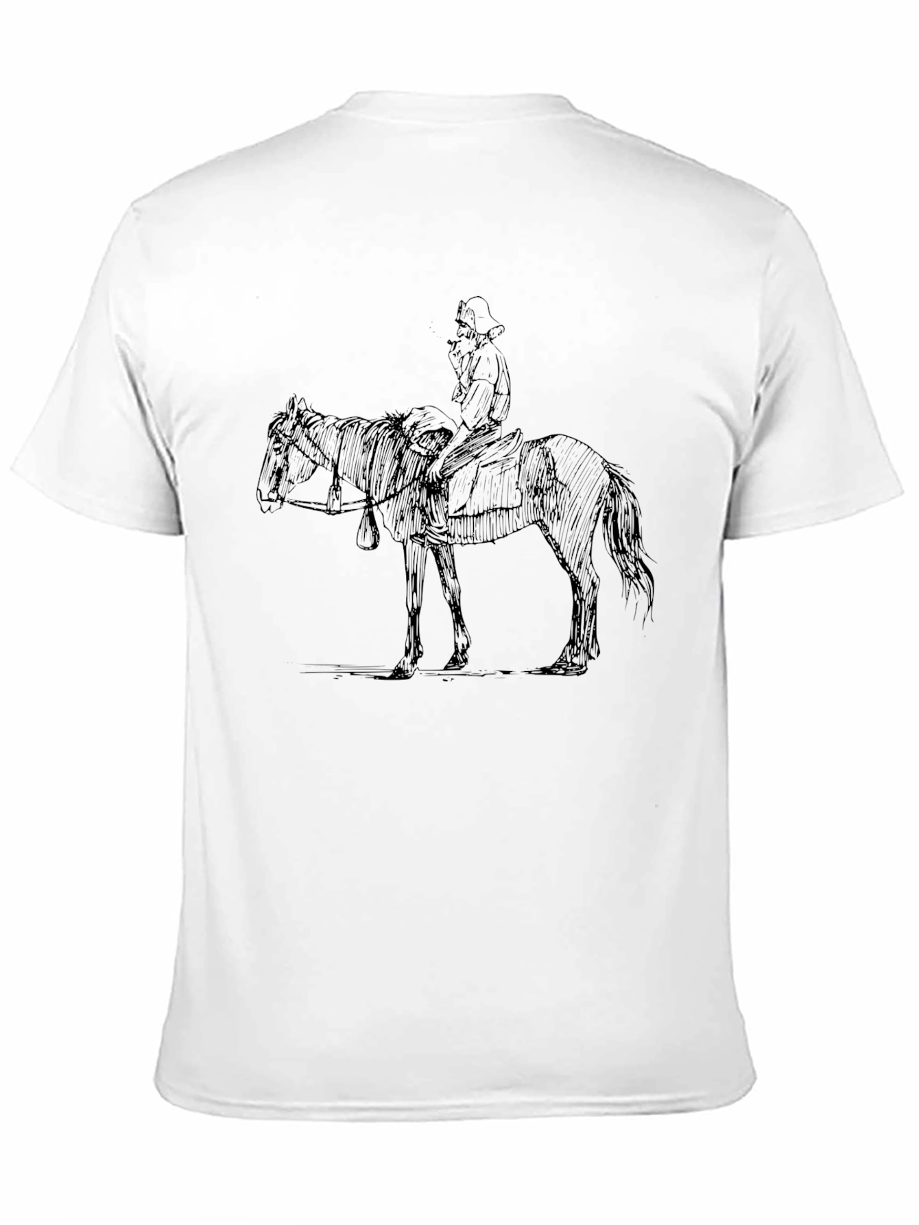 Cowboy Rider T-Shirt - Black