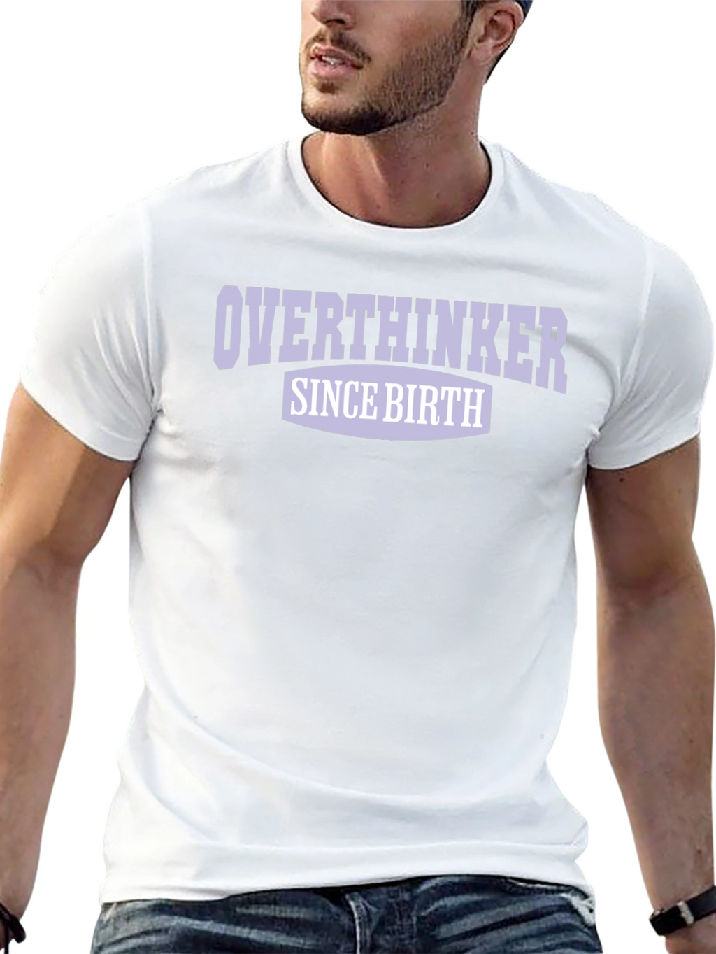 Overthinker Since Birth Graphic T-Shirt