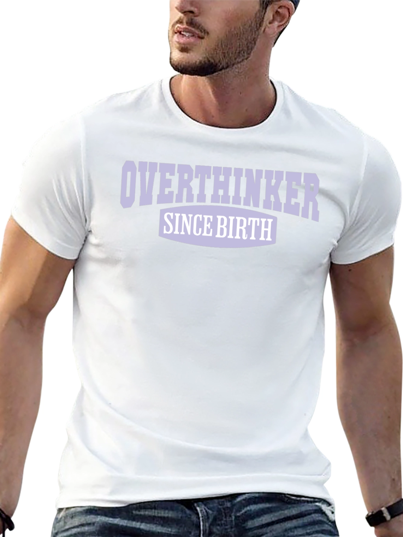 Overthinker Since Birth Graphic T-Shirt