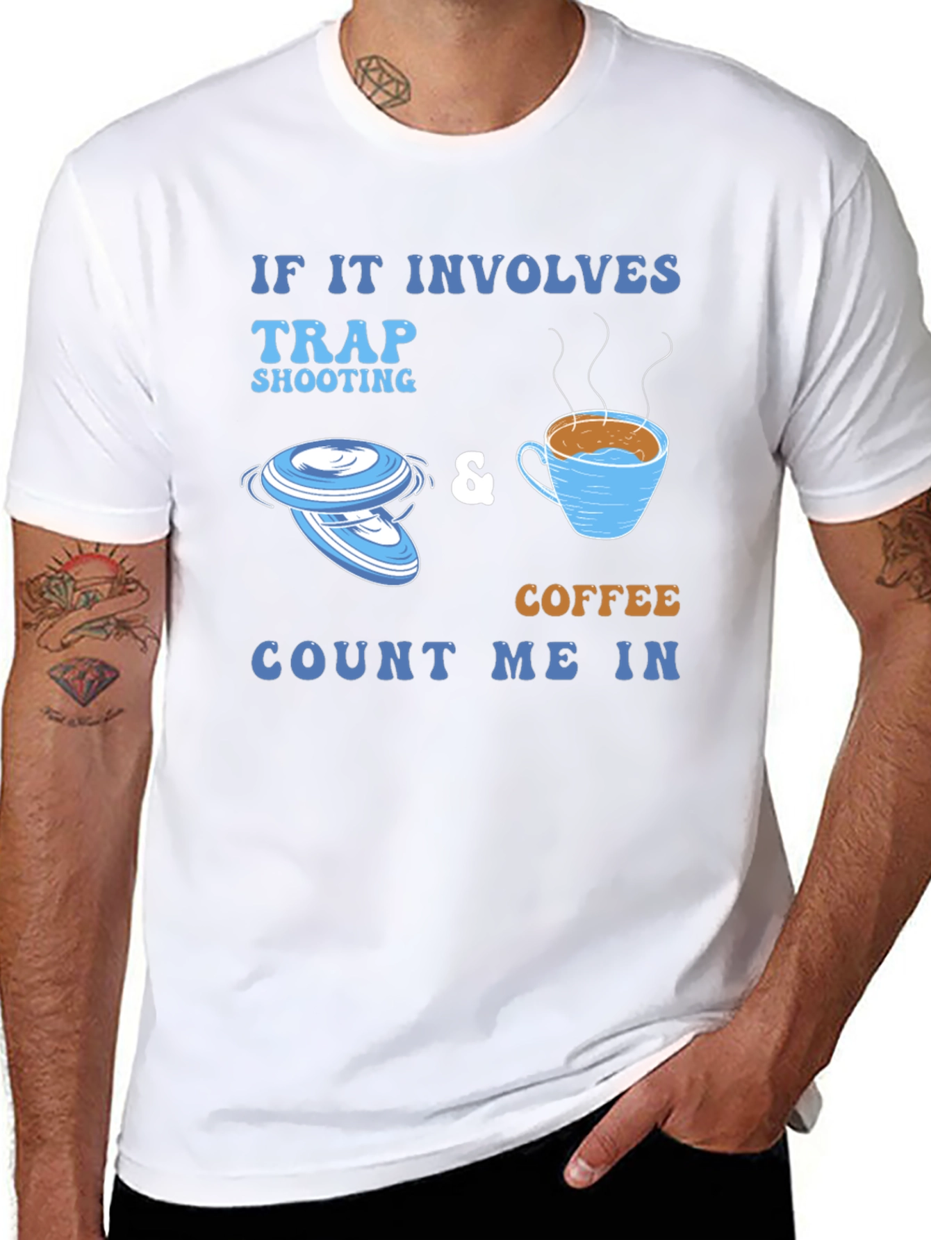 Trap Shooting & Coffee Tee - Count Me In!