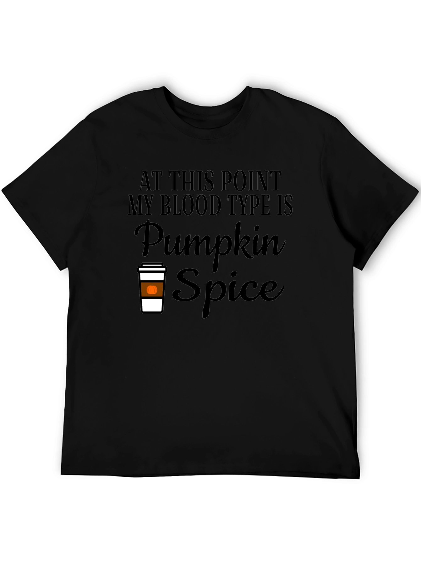 Pumpkin Spice Blood Type T-Shirt