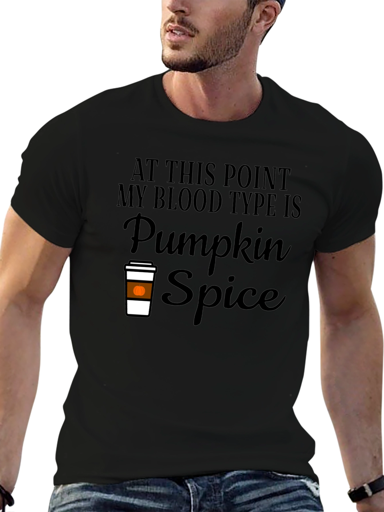 Pumpkin Spice Blood Type T-Shirt